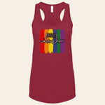 Load image into Gallery viewer, Pride New Logo Racerback Tank top
