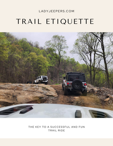Trail Etiquette Book