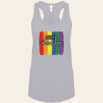 Load image into Gallery viewer, Pride New Logo Racerback Tank top
