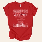 Load image into Gallery viewer, Jeepin&#39; Through The Snow Short Sleeve T-shirt
