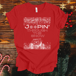 Load image into Gallery viewer, Jeepin&#39; Through The Snow Short Sleeve T-shirt
