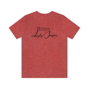 LadyJeepers.com Logo Short Sleeve T-shirt