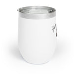 Load image into Gallery viewer, 12oz Wine Tumbler With Original LadyJeepers Logo in Black
