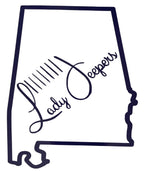 Load image into Gallery viewer, Lady Jeepers.com State Decal
