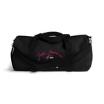 Load image into Gallery viewer, Pink Original Logo On Black Duffle Bag
