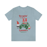 Load image into Gallery viewer, Jeepin&#39; With My Gnomies Holiday Short Sleeve T-Shirt
