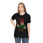 Load image into Gallery viewer, Jeepin&#39; With My Gnomies Holiday Short Sleeve T-Shirt
