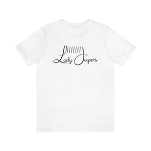 LadyJeepers.com Logo Short Sleeve T-shirt