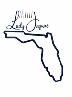 Load image into Gallery viewer, Lady Jeepers.com State Decal
