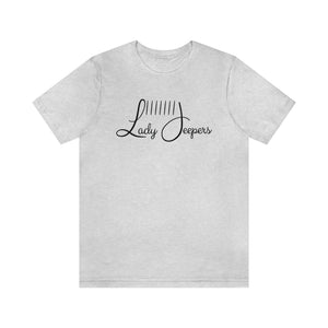 LadyJeepers.com Logo Short Sleeve T-shirt