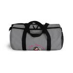 Load image into Gallery viewer, Pink Original Logo On Dark Grey Duffle Bag
