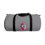 Load image into Gallery viewer, Pink Original Logo On Dark Grey Duffle Bag
