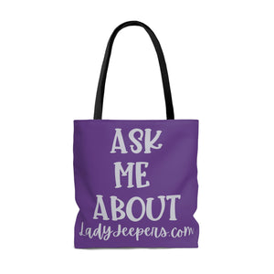 Ask me about Ladyjeepers.com Tote