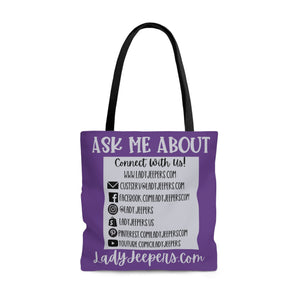 Ask me about Ladyjeepers.com Tote